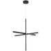 Access - 52065LEDD-BL/ACR - LED Pendant - Vega - Black