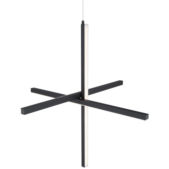 Access - 52065LEDD-BL/ACR - LED Pendant - Vega - Black