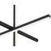 Access - 52065LEDD-BL/ACR - LED Pendant - Vega - Black