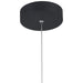 Access - 52065LEDD-BL/ACR - LED Pendant - Vega - Black