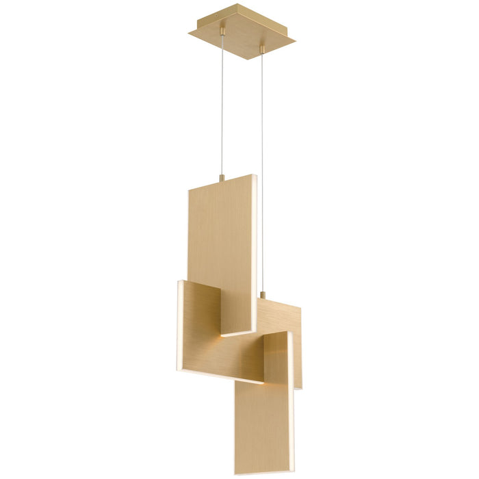 Access - 52096LEDD-BG/ACR - LED Pendant - Joinery - Brushed Gold