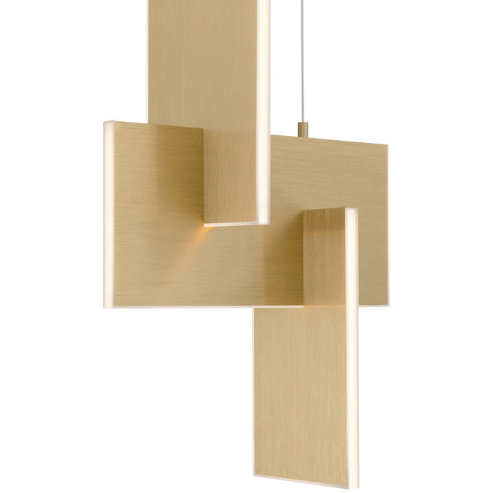 Access - 52096LEDD-BG/ACR - LED Pendant - Joinery - Brushed Gold