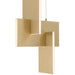 Access - 52096LEDD-BG/ACR - LED Pendant - Joinery - Brushed Gold