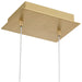 Access - 52096LEDD-BG/ACR - LED Pendant - Joinery - Brushed Gold