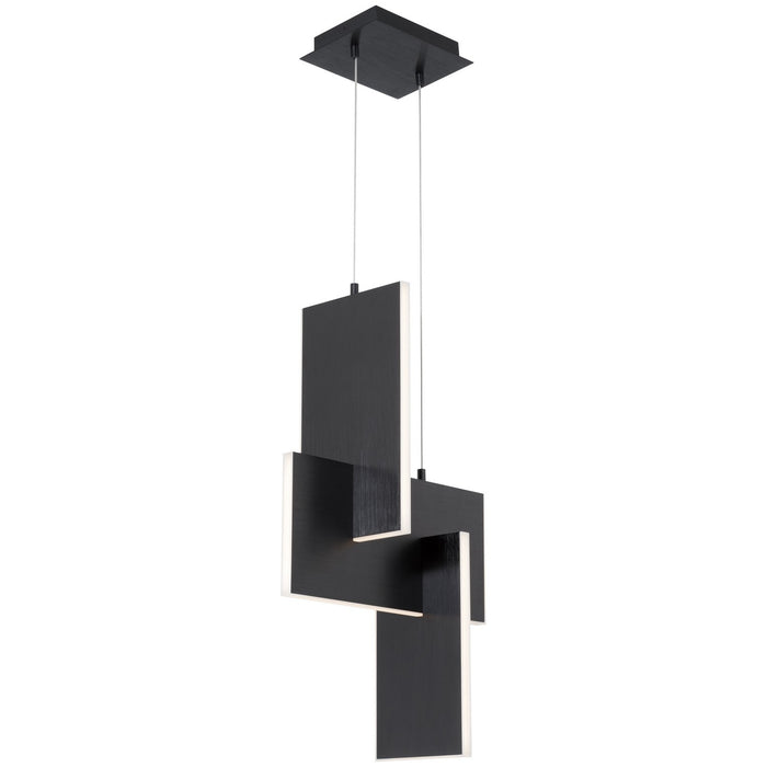 Access - 52096LEDD-BL/ACR - LED Pendant - Joinery - Black
