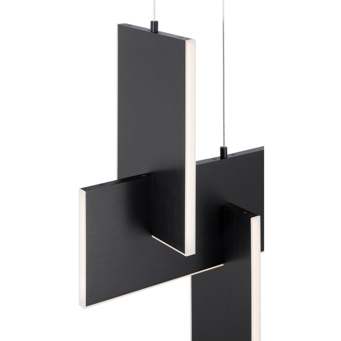Access - 52096LEDD-BL/ACR - LED Pendant - Joinery - Black