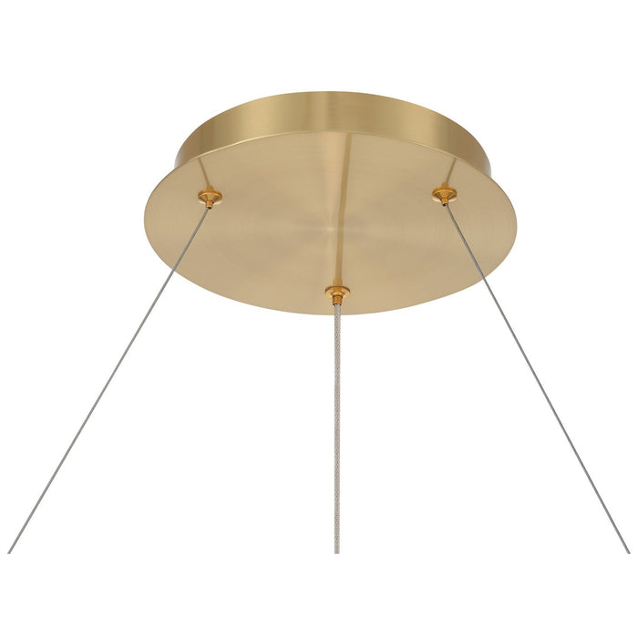 Access - 52105LEDDCS-ABB/ACR - LED Pendant - Panache - Antique Brushed Brass