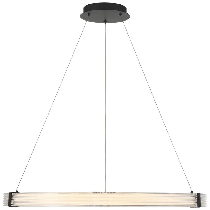 Access - 52105LEDDCS-MBL/ACR - LED Pendant - Panache - Matte Black