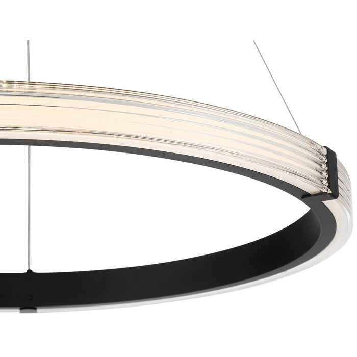 Access - 52105LEDDCS-MBL/ACR - LED Pendant - Panache - Matte Black