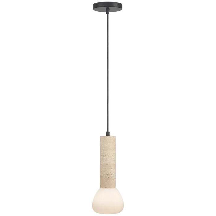 Access - 61001-TRU/OPL - LED Pendant - Stone - Travertine