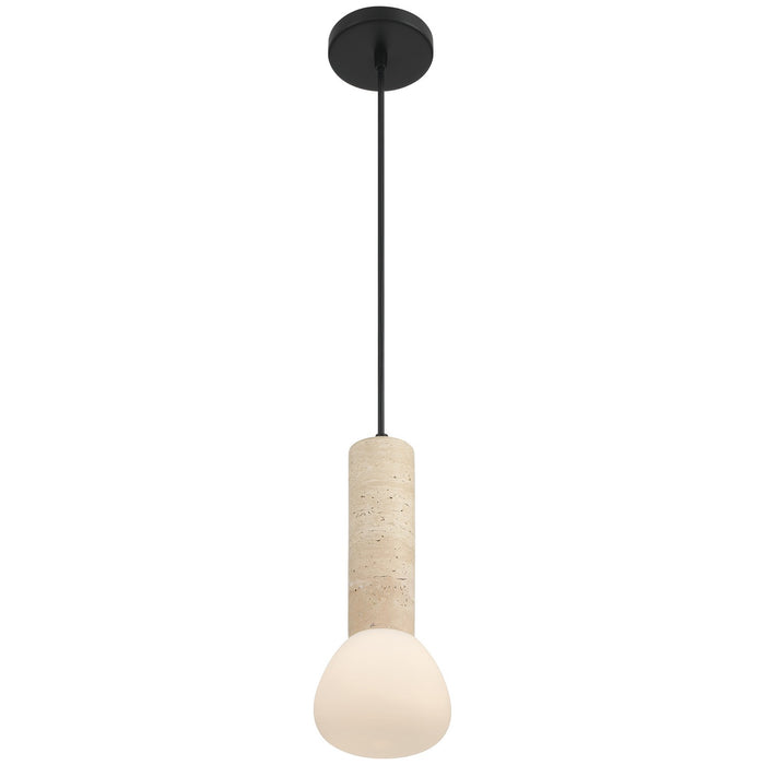 Access - 61001-TRU/OPL - LED Pendant - Stone - Travertine