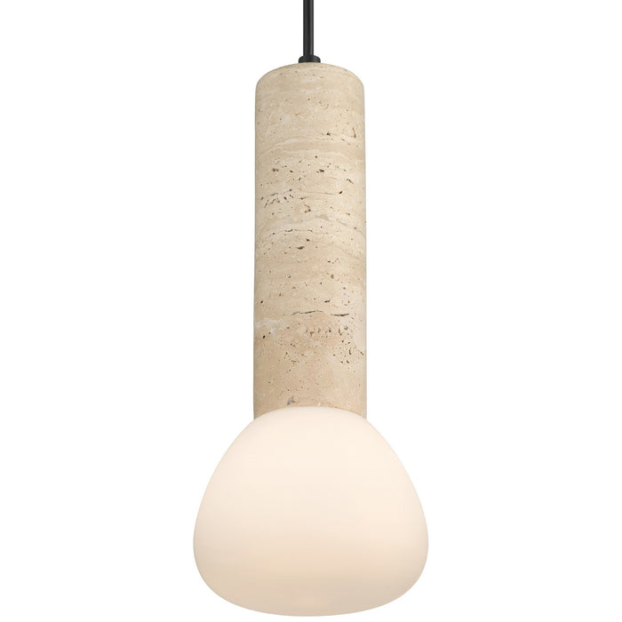 Access - 61001-TRU/OPL - LED Pendant - Stone - Travertine