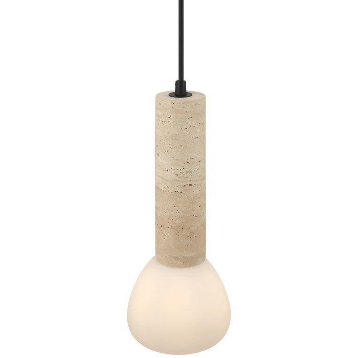 Access - 61001-TRU/OPL - LED Pendant - Stone - Travertine