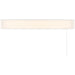 Access - 61011-WH/ACR - LED Wall Sconce - Bell - White