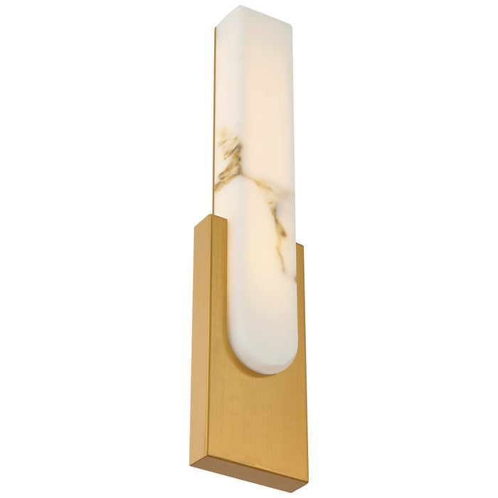 Access - 61071LEDDCS-ABB/ALB - LED Wall Sconce - Victoria - Antique Brushed Brass