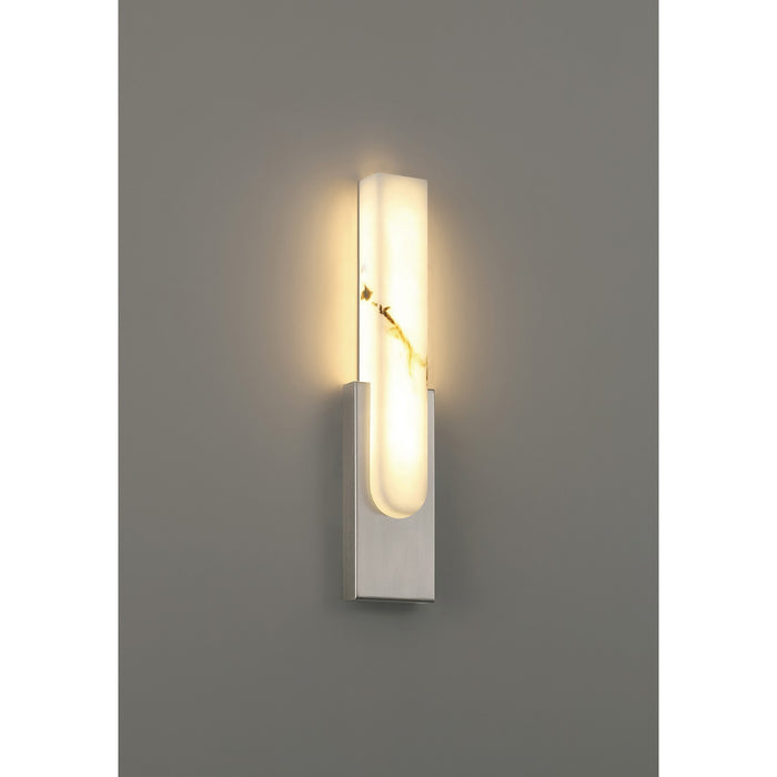 Access - 61071LEDDCS-BS/ALB - LED Wall Sconce - Victoria - Brushed Steel