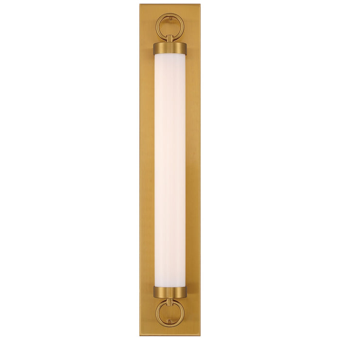 Access - 61091LEDDCS-ABB/OPL - LED Wall Sconce - Eliza - Antique Brushed Brass