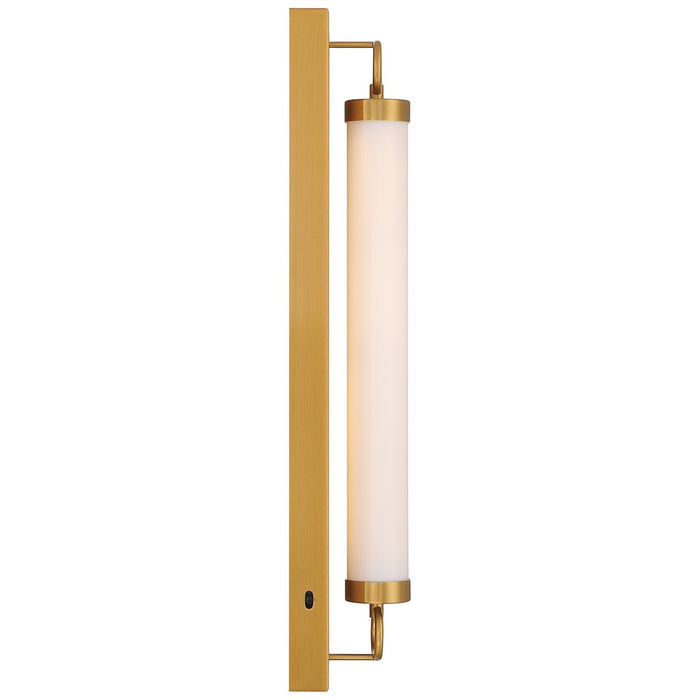 Access - 61091LEDDCS-ABB/OPL - LED Wall Sconce - Eliza - Antique Brushed Brass