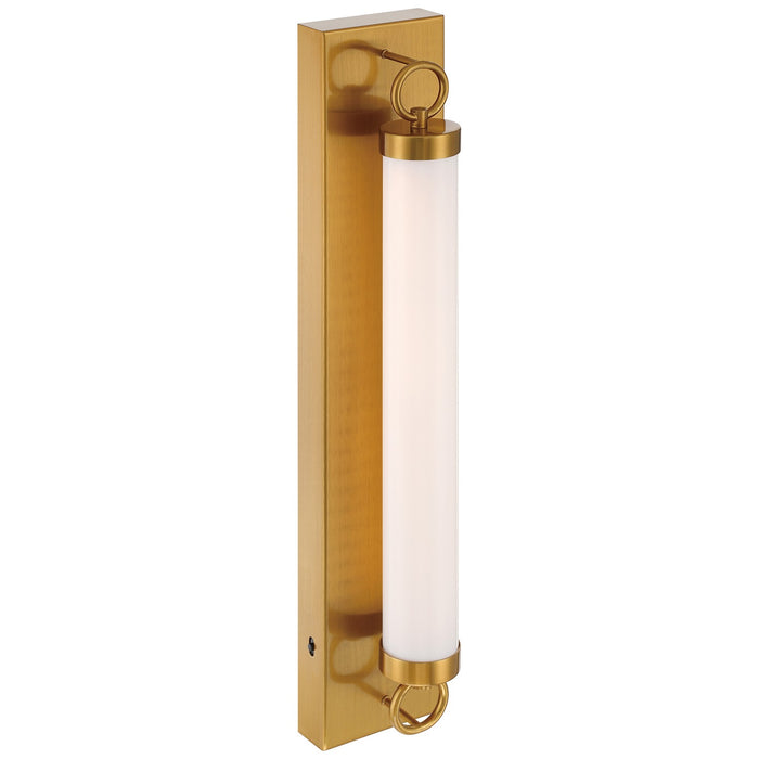 Access - 61091LEDDCS-ABB/OPL - LED Wall Sconce - Eliza - Antique Brushed Brass
