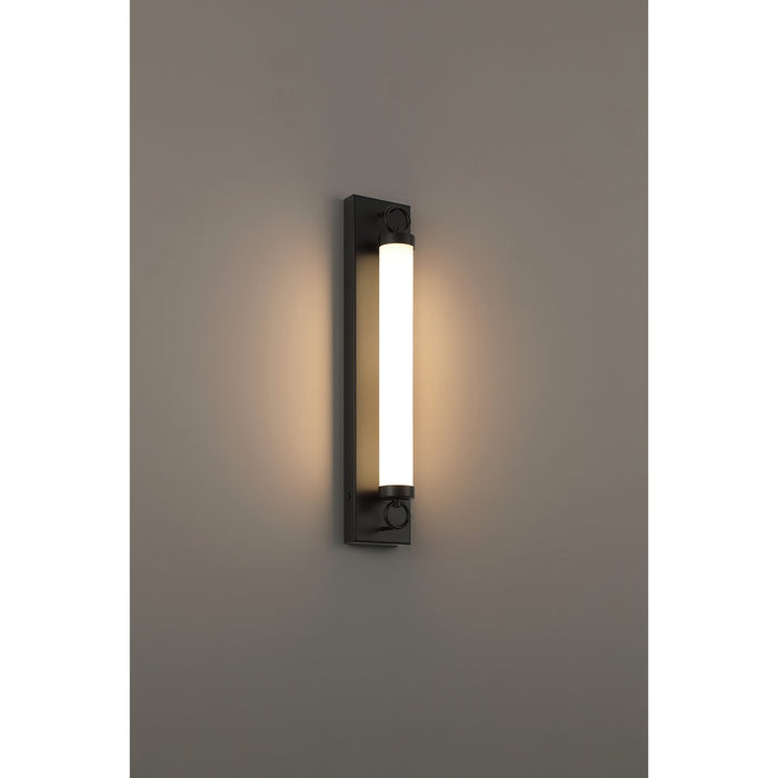 Access - 61091LEDDCS-BL/OPL - LED Wall Sconce - Eliza - Black