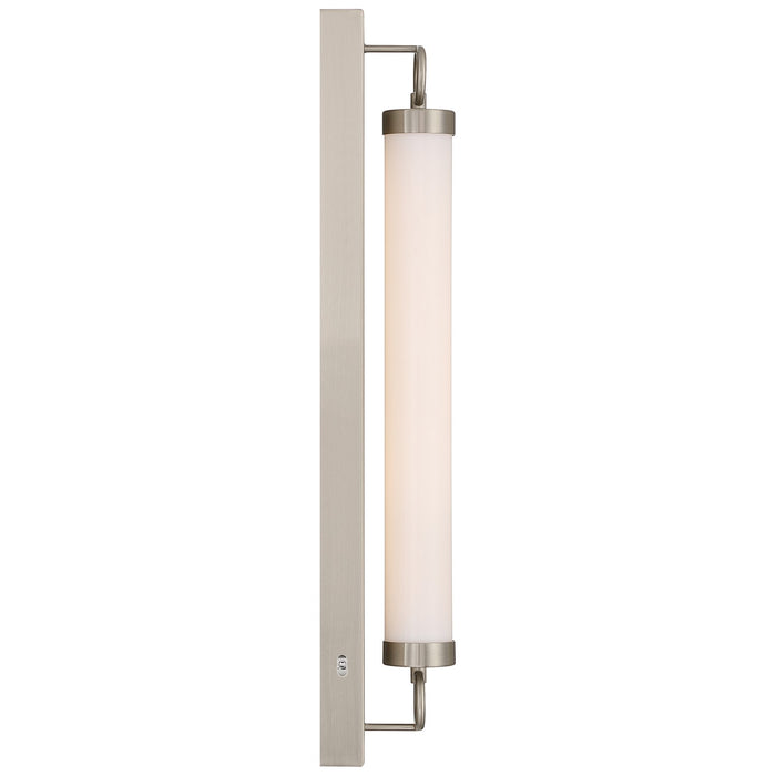 Access - 61091LEDDCS-BS/OPL - LED Wall Sconce - Eliza - Brushed Steel