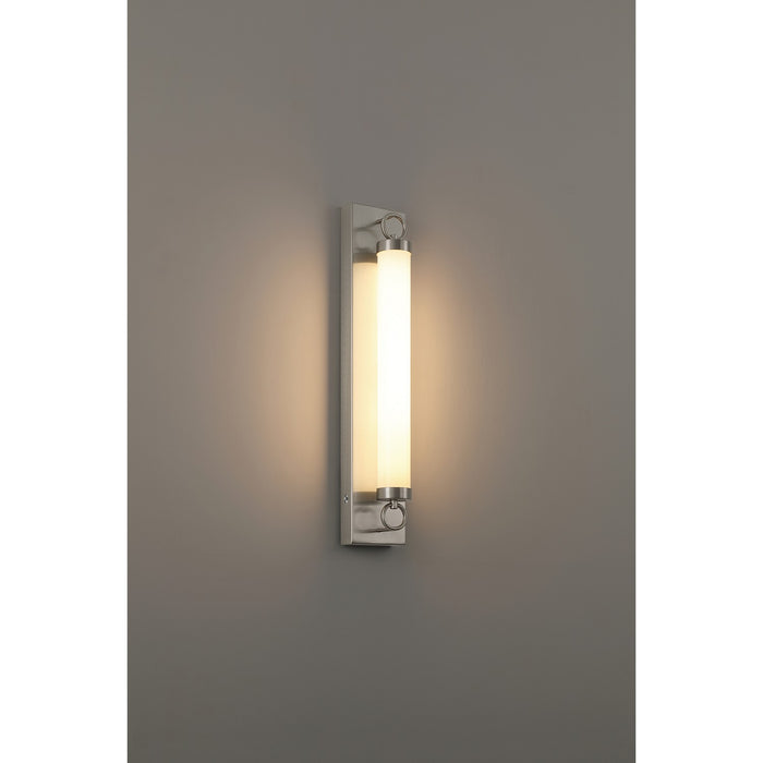 Access - 61091LEDDCS-BS/OPL - LED Wall Sconce - Eliza - Brushed Steel