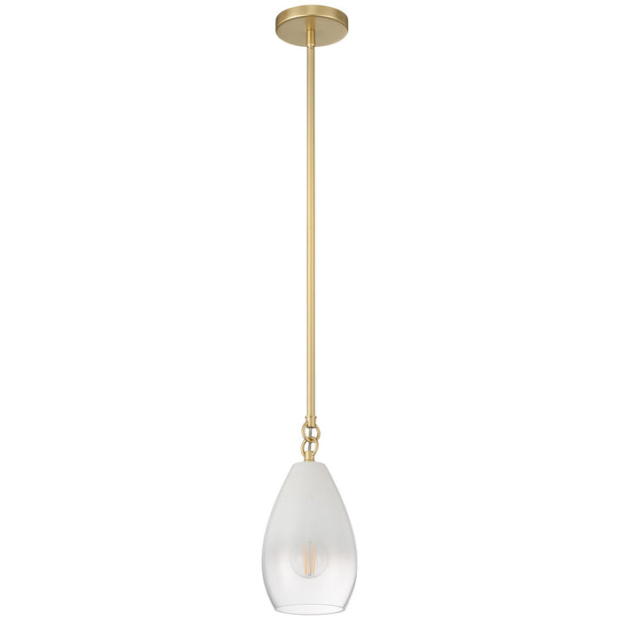 Access - 61106-AB/CFR - One Light Pendant - Ombre - Antique Brass