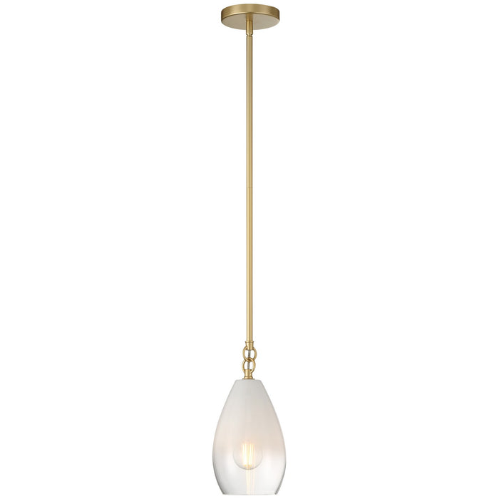 Access - 61106-AB/CFR - One Light Pendant - Ombre - Antique Brass