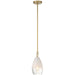 Access - 61106-AB/CFR - One Light Pendant - Ombre - Antique Brass