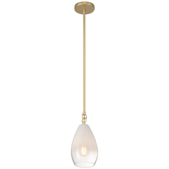 Access - 61106-AB/CFR - One Light Pendant - Ombre - Antique Brass