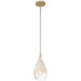 Access - 61106-AB/CFR - One Light Pendant - Ombre - Antique Brass