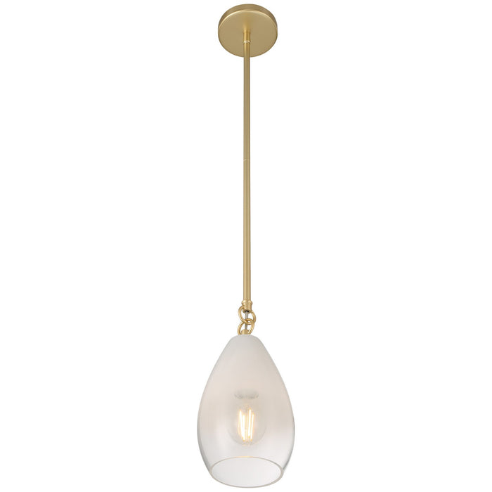 Access - 61106-AB/CFR - One Light Pendant - Ombre - Antique Brass