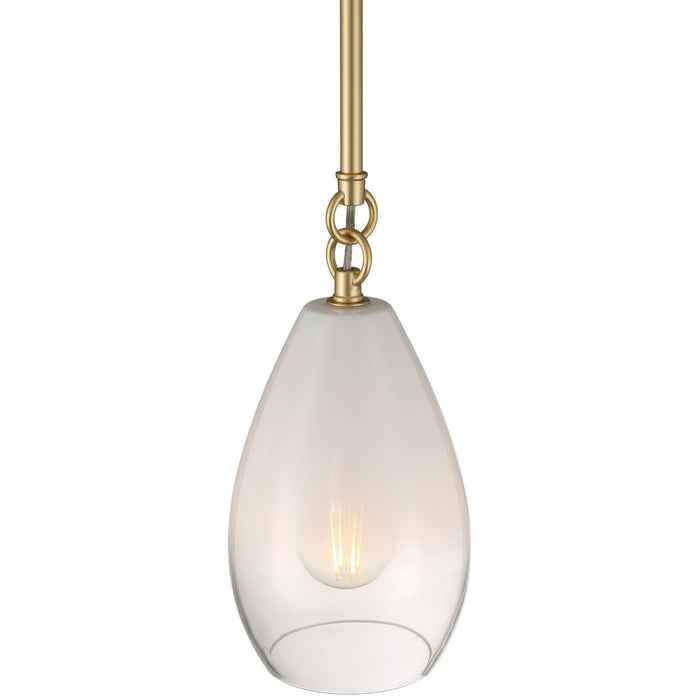 Access - 61106-AB/CFR - One Light Pendant - Ombre - Antique Brass