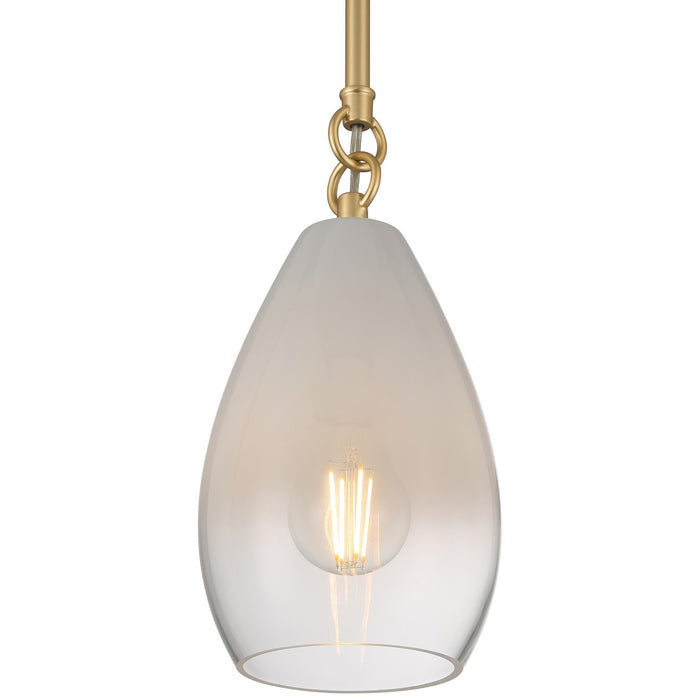 Access - 61106-AB/CFR - One Light Pendant - Ombre - Antique Brass