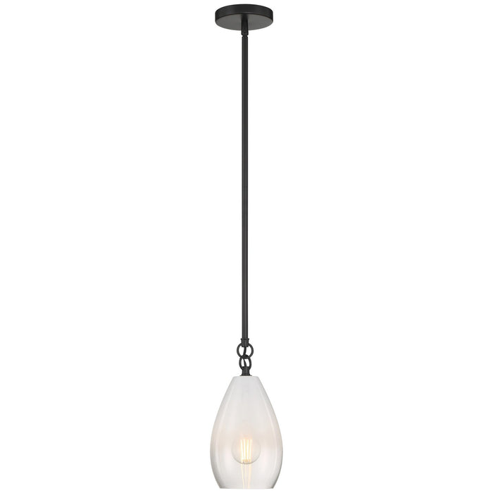 Access - 61106-BL/CFR - One Light Pendant - Ombre - Black