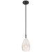 Access - 61106-BL/CFR - One Light Pendant - Ombre - Black