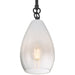 Access - 61106-BL/CFR - One Light Pendant - Ombre - Black