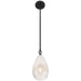 Access - 61106-BL/CFR - One Light Pendant - Ombre - Black