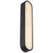 Access - 61113LEDDCS-BL/ALB - LED Wall Sconce - Sydney - Black