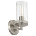 Access - 61121-BS/CLR - One Light Wall Sconce - Lily - Brushed Steel