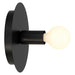 Access - 62306-MBL - One Light Wall Sconce - Union - Matte Black