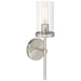 Access - 62308-BS/CLR - One Light Wall Sconce - Lily - Brushed Steel