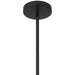Access - 62309-MBL/CLR - One Light Pendant - Lily - Matte Black