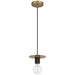 Access - 62338-AB - LED Pendant - Central - Antique Brass