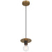Access - 62338-AB - LED Pendant - Central - Antique Brass
