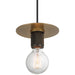 Access - 62338-AB - LED Pendant - Central - Antique Brass