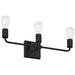 Access - 62443-MBL - Three Light Vanity - Virgin - Matte Black