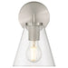 Access - 62631-BS/CLR - One Light Wall Sconce - Katie - Brushed Steel