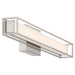 Access - 62683LEDDCS-BS/ACR - LED Vanity - Justine - Brushed Steel