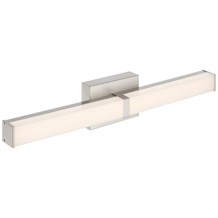 Access - 62693LEDDCS-BS/ACR - LED Vanity - Mandi - Brushed Steel
